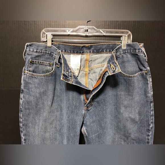 🪺Carhartt Distressed Relaxed Fit Blue Denim Jeans - Picture 6 of 13